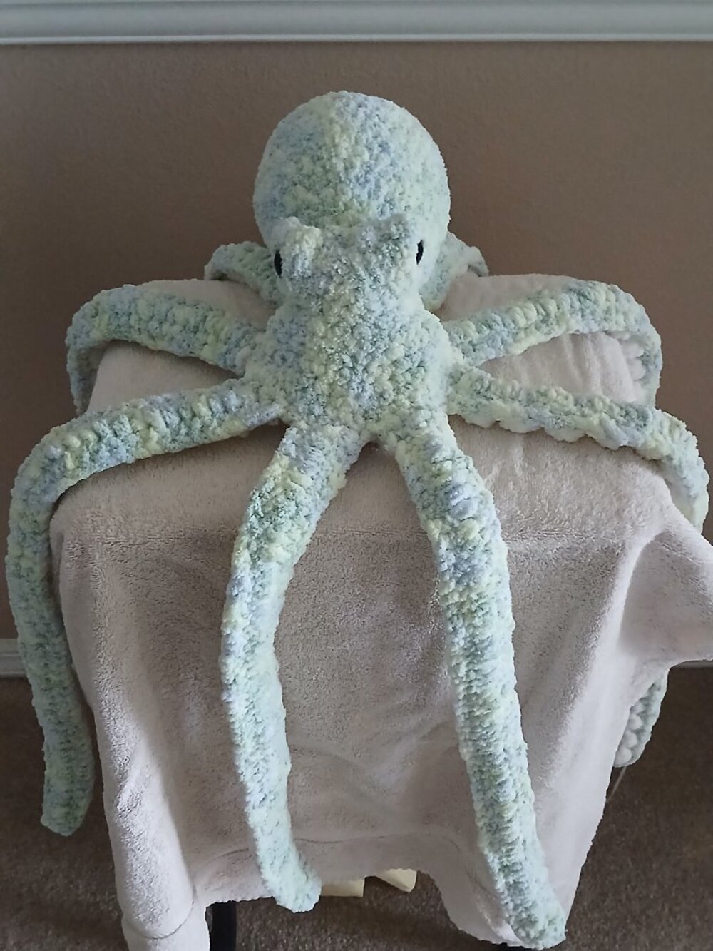 Handmade Amigurumi Octopus - Picture 4 of 9